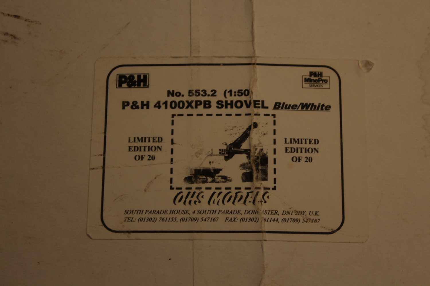 Lot 1255 - OHS Models No.553.2 1/50th scale brass...