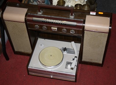 Lot 84 - A Crown stereo transister radio phonograph,...