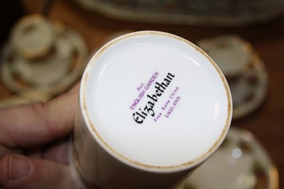 Lot 199 - An Elizabethan porcelain English Garden...