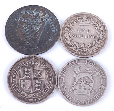 Lot 2169 - Ireland, 1681 half penny, Charles II, rev;...