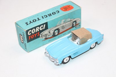 Lot 1912 - A Corgi Toys No. 303 Mercedes Benz 300SL open...