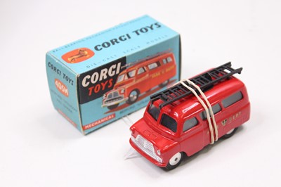 Lot 1914 - A Corgi Toys No. 405M Bedford Utilecon fire...