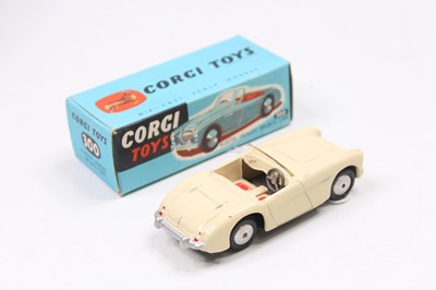 Lot 1926 - A Corgi Toys No. 300 Austin Healey sports car,...