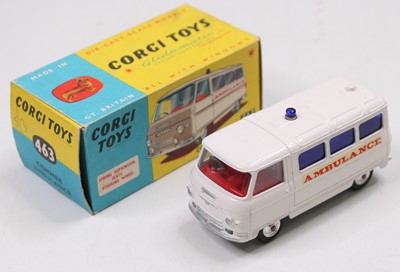 Lot 1928 - A Corgi Toys No. 463 Ambulance, comprising of...