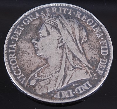 Lot 2144 - Great Britain, 1899 crown, Victoria veiled...