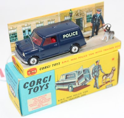 Lot 1930 - A Corgi Toys No. 448 BMC Mini Police Van with...