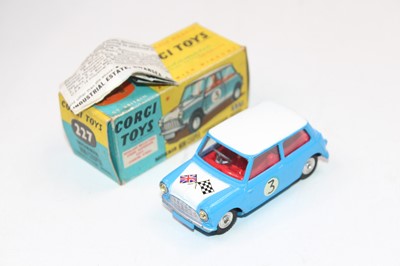 Lot 1935 - A Corgi Toys No. 227 Morris Mini Cooper...