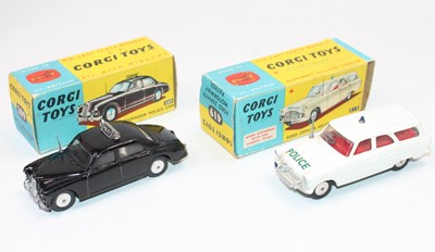 Lot 1943 - A Corgi Toys Emergency Services diecast group,...