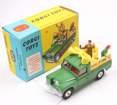 Lot 1952 - A Corgi Toys No. 472 Public Address Vehicle,...