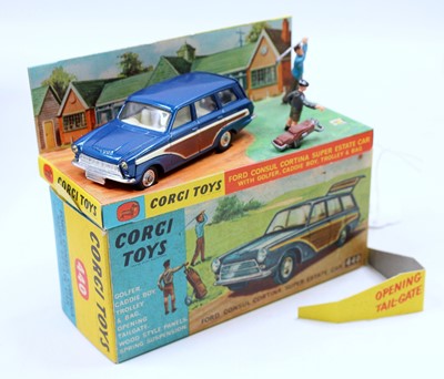 Lot 1959 - A Corgi Toys No. 440 Ford Consul Cortina gift...