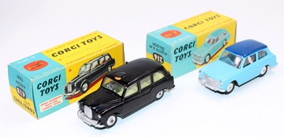 Lot 1966 - A Corgi Toys boxed diecast group, two examples...