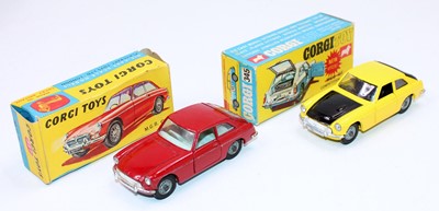 Lot 1967 - A Corgi Toys boxed diecast group, two examples,...