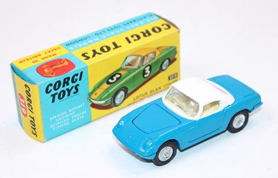 Lot 1968 - A Corgi Toys No. 319 Lotus Elan Coupe finished...