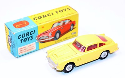 Lot 1969 - A Corgi Toys No. 218 Aston Martin DB4,...