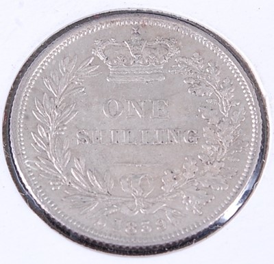 Lot 2165 - Great Britain, 1859 shilling, Victoria 2nd...