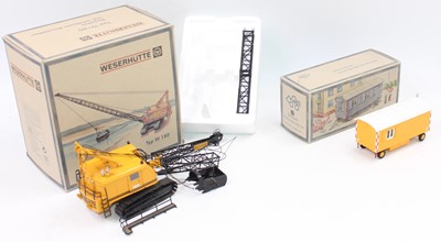 Lot 1252 - NZG 1/50th scale construction vehicle and...