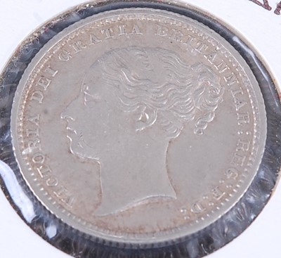 Lot 2164 - Great Britain, 1872 shilling, Victoria young...