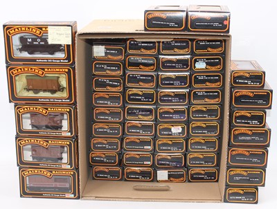 Lot 455 - 50 boxed Mainline 00 Gauge Wagons and Rolling...