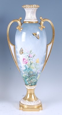Lot 2061 - A contemporary Spode porcelain tall vase after...