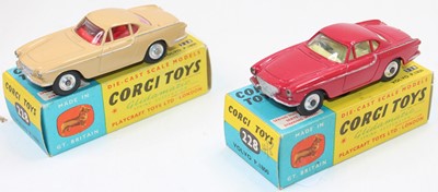 Lot 1994 - A Corgi Toys Volvo P1800 boxed diecast group,...