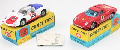 Lot 1996 - A Corgi Toys boxed racing car diecast group,...