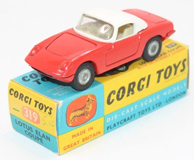 Lot 2010 - A Corgi Toys No. 319 Lotus Elan Coupe...