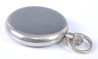Lot 228 - A Rolex British Military issue nickel cased...