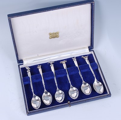 Lot 268 - A harlequin set of six Elizabeth II silver...