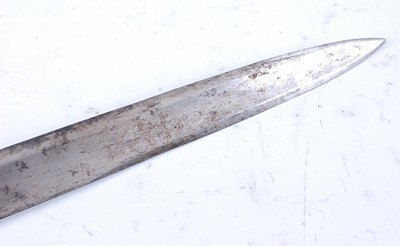 Lot 221 - An 18th century French hunting sword, the 56cm...