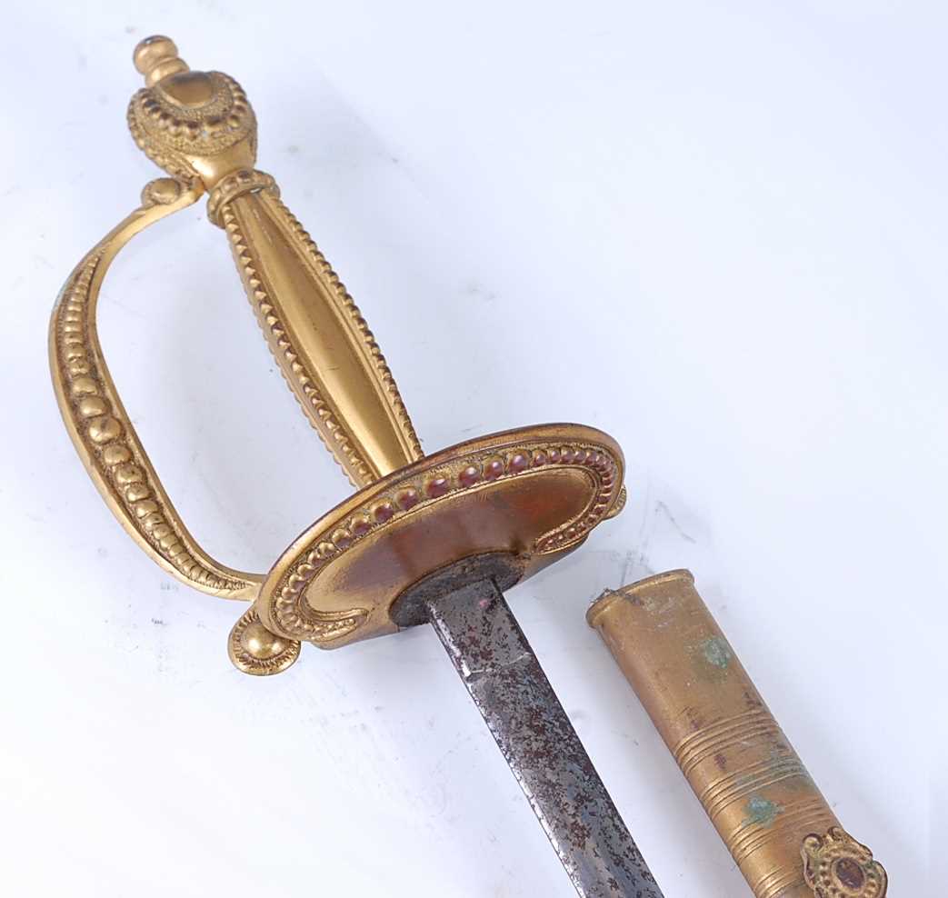 Lot 61 - A George V Court dress sword, the 80cm oval...