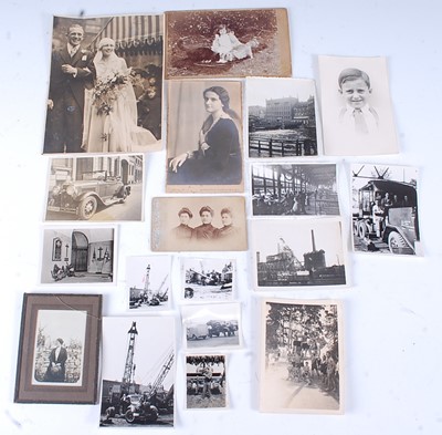 Lot 74 - A collection of WW II period photographs to...