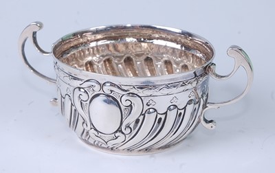 Lot 2147 - A late Victorian silver porringer, of...