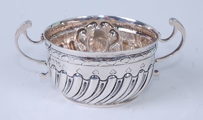 Lot 2147 - A late Victorian silver porringer, of...