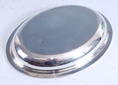 Lot 2150 - A George V silver entree dish and cover with...