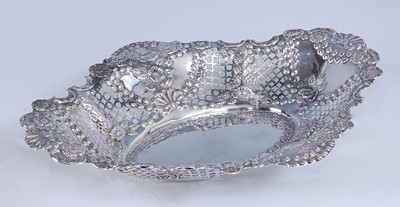 Lot 2158 - A late Victorian pierced silver bonbon...
