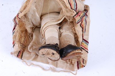 Lot 2424 - A Bru French Smiling Fashion Doll, the pressed...