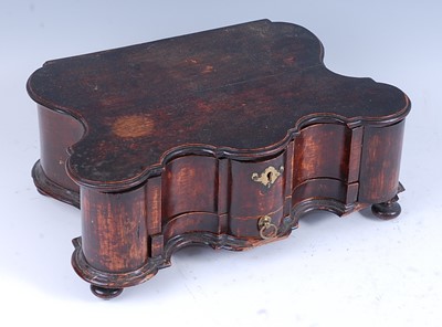 Lot 2422 - * An early 18th century Dutch chestnut spice...