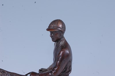 Lot 256 - A late 20th century bronze model of a...