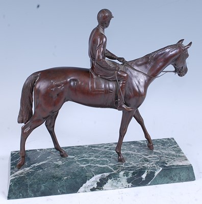 Lot 256 - A late 20th century bronze model of a...