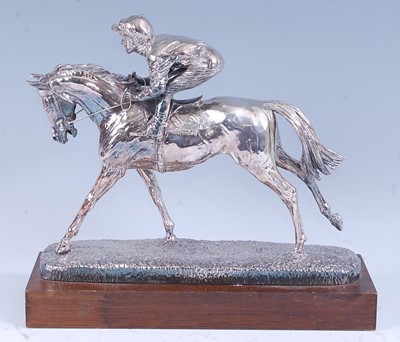 Lot 257 - A contemporary silver clad model of a...