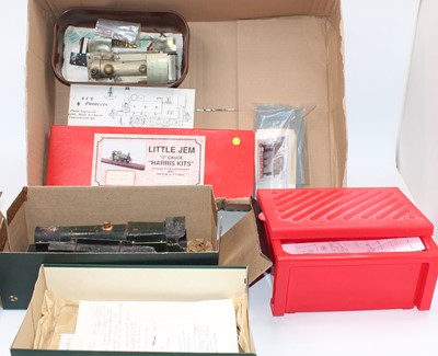 Lot 273 - Large box of kits and parts of 0 gauge kits...