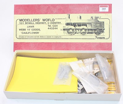 Lot 285 - Modellers’ World 0 gauge kit LNWR Webb 18”...