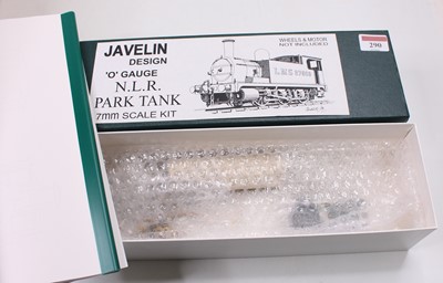 Lot 290 - Javelin Design O gauge kit N.L.R. Park Tank...
