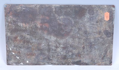 Lot 290 - An early 20th century bronze plaque, of...