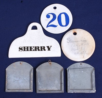 Lot 2289 - * A 19th century glazed porcelain bin...