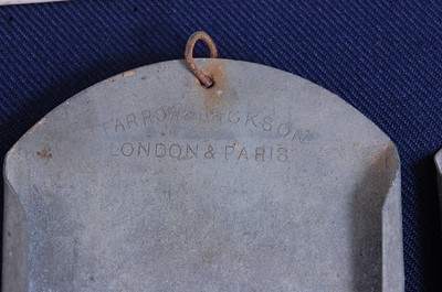 Lot 2289 - * A 19th century glazed porcelain bin label,...