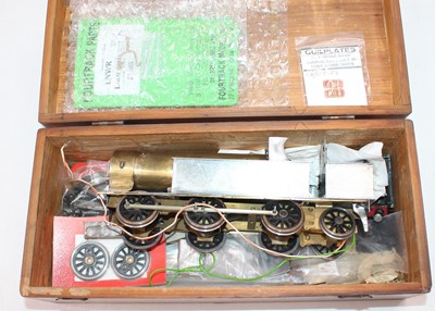 Lot 304 - Unidentified etched brass O gauge partly...