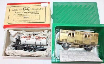Lot 311 - Two 0 gauge wagons often found as part of...