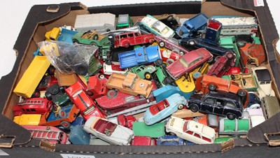 Lot 1772 - 1 tray of mixed play worn and repainted Dinky...