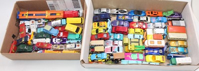 Lot 1615 - 2 trays of various Matchbox, Husky, Hotwheels...